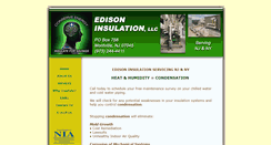 Desktop Screenshot of edisoninsulation.com